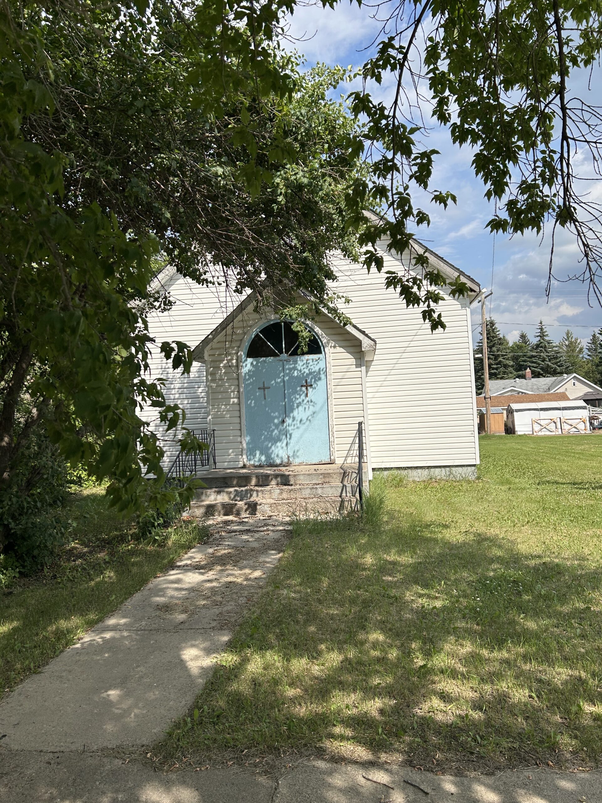 blue chruch